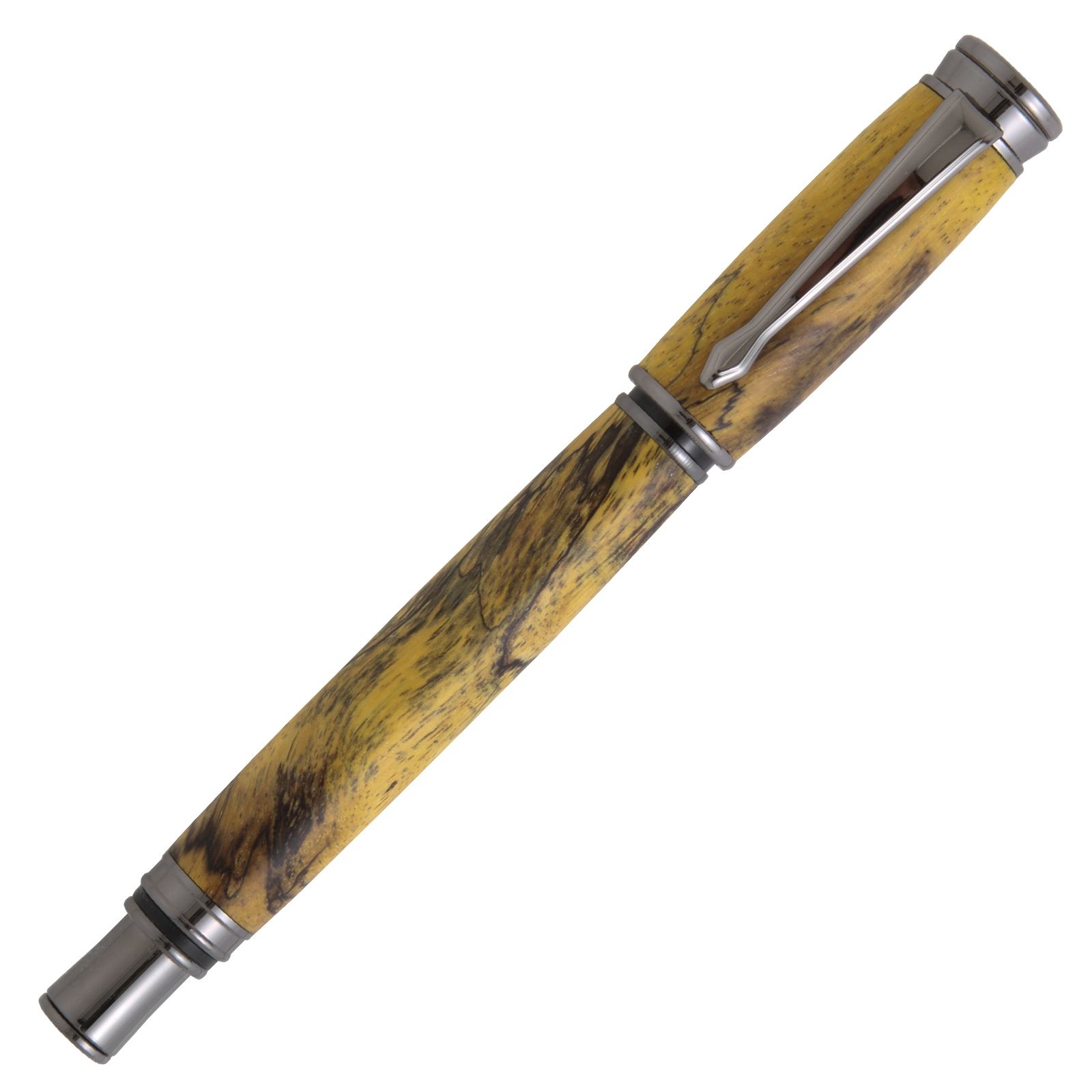 Graduate Gun Metal Magnetic Pen Made hotsell with Box Elder Burl