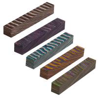 Color Grain 5 Assorted 3/4 in. x 3/4 in. x 5 in. Pen Blanks