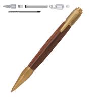 Vertex Antique Brass Click Pen Kit