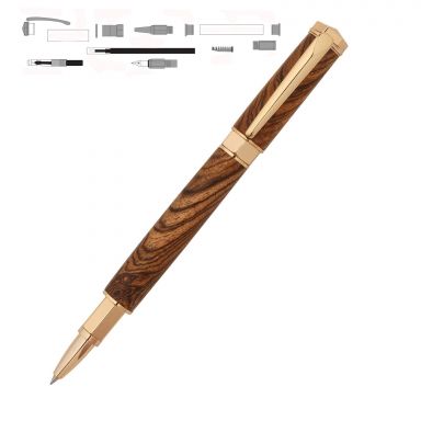 Vertex Supreme Gold Rollerball Pen Kit