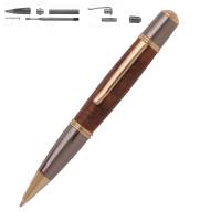 Gatsby Grande Gold and Gun Metal Twist Pen Kit