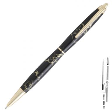 Groove 24kt Gold Click Pen Kit