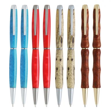 8 Groove Twist Pen Kit Variety Set