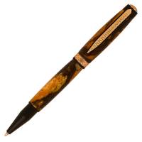 Honeycomb Gold and Black Twist Pen Kit