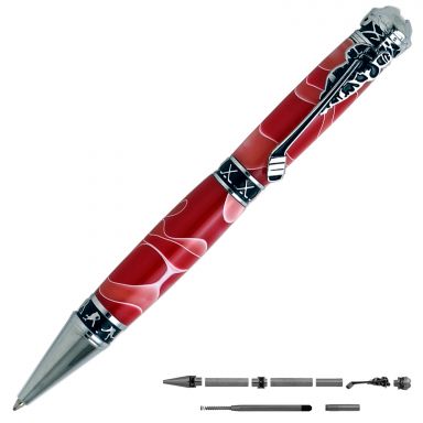 Hockey Chrome Twist Pen Kit