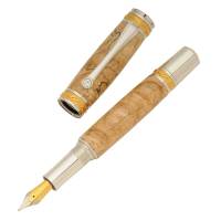 Majestic 22kt Gold/Chrome Fountain Pen Kit