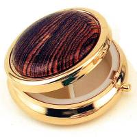 24kt Gold Plated Mini Pill Box