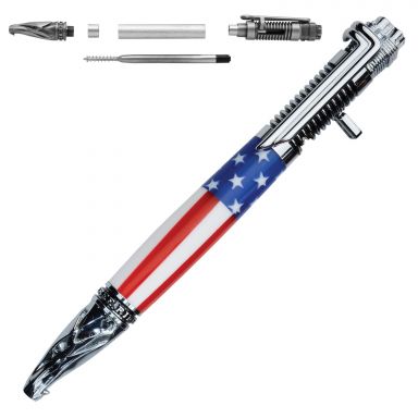 Motorcycle Chrome Kickstart Action Pen Kit