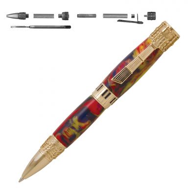 Music Gold Twist Pen Kit