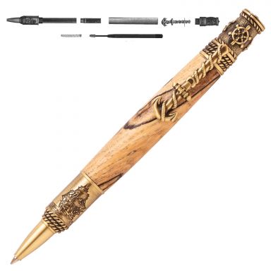 Nautical Antique Brass Twist Pen Kit