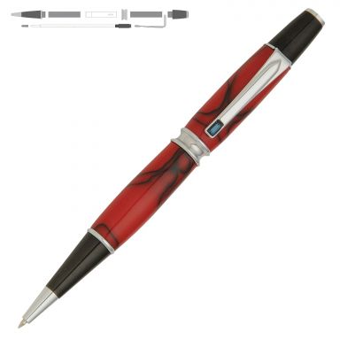 Patrizio Chrome Twist Pen Kit