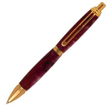 Slimline Pro EDC Gold Click Pen Kit