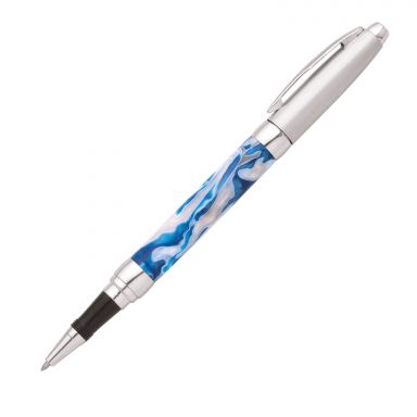 Presimo Chrome and Satin Chrome Rollerball Pen Kit