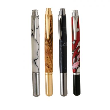 4 Rollester Rollerball Pen Kit Starter Set