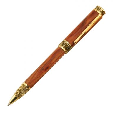 Sculptured Gold Twist Pen Kit