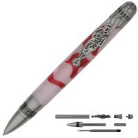 Soccer Antique Pewter Twist Pen Kit