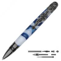 Soccer Gun Metal Twist Pen Kit