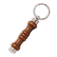 Secret Compartment Brushed Satin Key Chain Kit