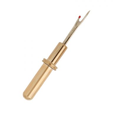 Small Deluxe Replacement Japanese Seam Ripper Blade in 24kt Gold