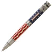 Star Spangled Pen Inlay Kit: 3/8 in - 2 Tubes; for the American Patriot Twist Pen Kit