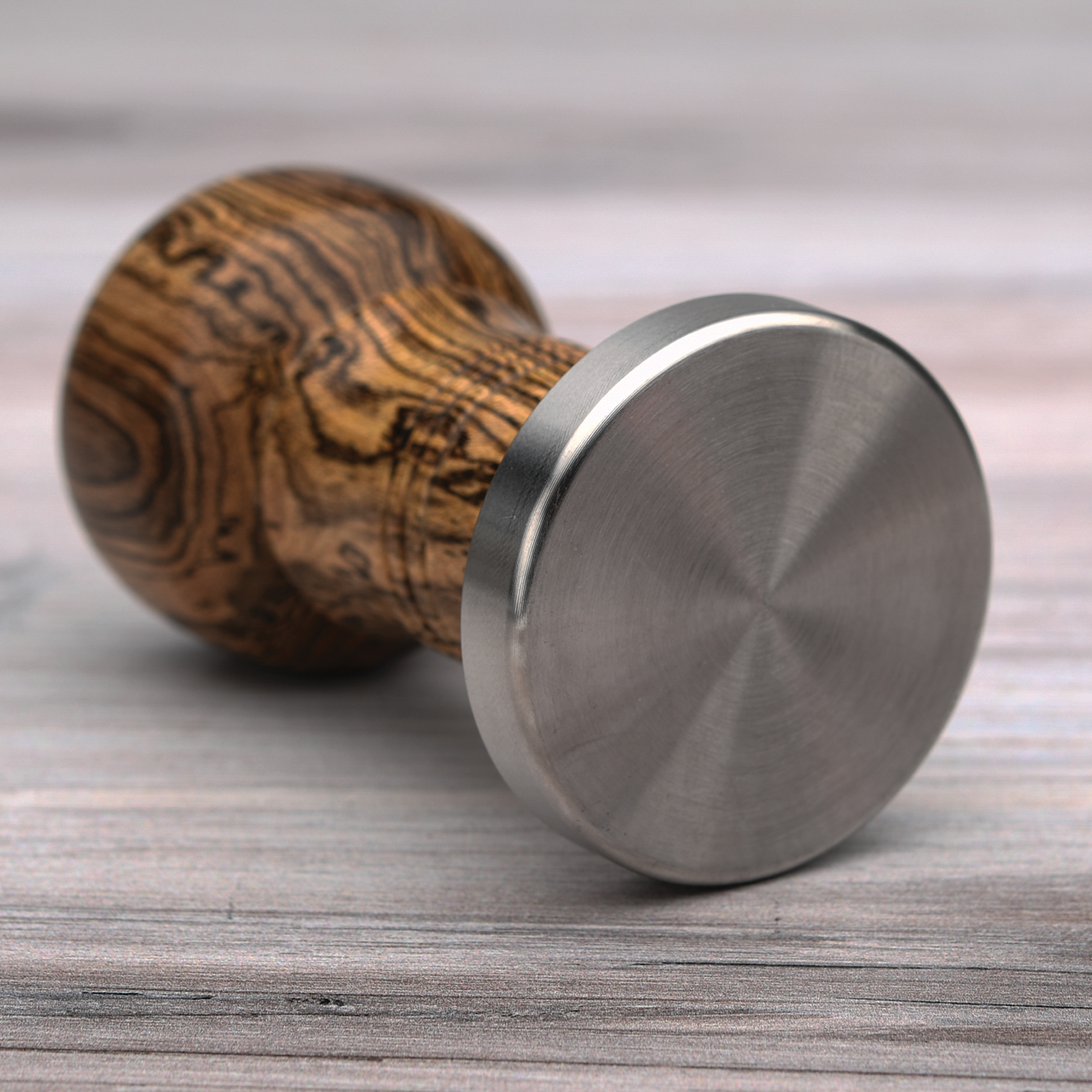 One-Piece Coffee Tampers 58 mm. Stainless Steel