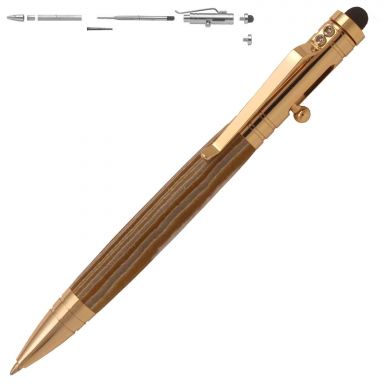 Bolt Action Gold Tec-Pen Kit