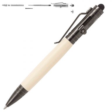 Bolt Action Gun Metal Tec-Pen Kit