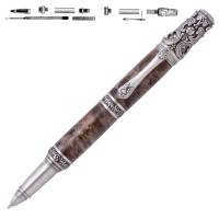 Victorian Antique Pewter Twist Pen Kit