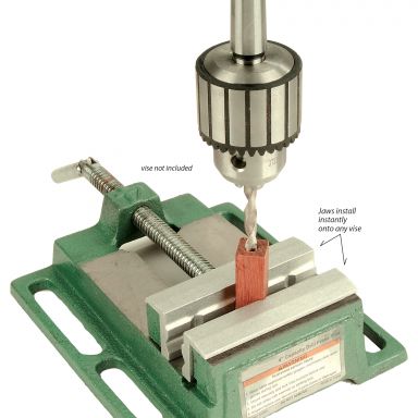 Vertical Pen Blank Drilling Jaws