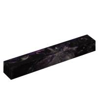 Acrylester Purple Damascus Vivid Polyester 3/4in. x 3/4in. x 5in. Pen Blank