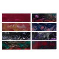 Pack of 8 Acrylester Vivid Polyester 3/4in. x 3/4in. x 5in. Pen Blank