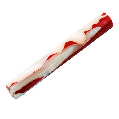 Aquabright Red and White Swirl 3/4 in. x 3/4 in. x 5 in. Pen Plank