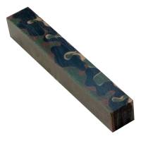 Woodland Camouflage 3/4 in. x 3/4 in. x 5 in.   Pen Blank