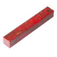 Golden Glimmer Red Devil 3/4 in. x 3/4 in. x 5 in. Pen Blank