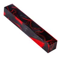 Kirinite Lava Flow Pattern Style 3/4 in. x 3/4 in. x 5 in. Pen Blank