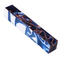 Kirinite Patriot Pattern Style 3/4 in. x 3/4 in. x 5 in. Pen Blank