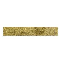 Kirinite Cosmic Glitter Gold 3/4 in. x 3/4 in. x 5  in. Pen Blank