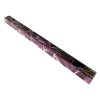 Lava Bright Classic Purple and Lavender 3/4 in. x 3/4 in. x 5 in. Pen Blank