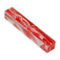 Lava Bright Classic Red and Pink 3/4 in. x 3/4 in. x 5 in. Pen Blank