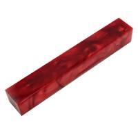 Lava Bright Silk Ruby Red 3/4 in. x 3/4 in. x 5 in. Pen Blank