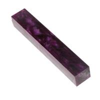 Lava Bright Silk Amethyst Purple 3/4 in. x 3/4 in. x 5 in. Pen Blank