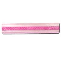 Embossed Pink Leather 8mm Pen Blank