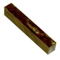 Mica Pearl Burly Oak 3/4 in. x 3/4 in. x 5 in. Pen Blank