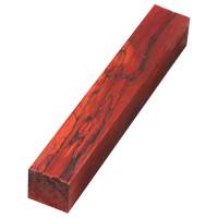 Spalted Tamarind Red 3/4 in. x 3/4 in. x 5 in. Pen Blank