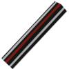 Thin Red Line Straight with White and Black Stripes 3/4 in. x 3/4in. X 5in. Pen Blank