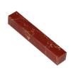 TruStone Maroon and Gold Matrix 3/4 in. x 3/4 in. x 5 in. 1/2 Pen Blank